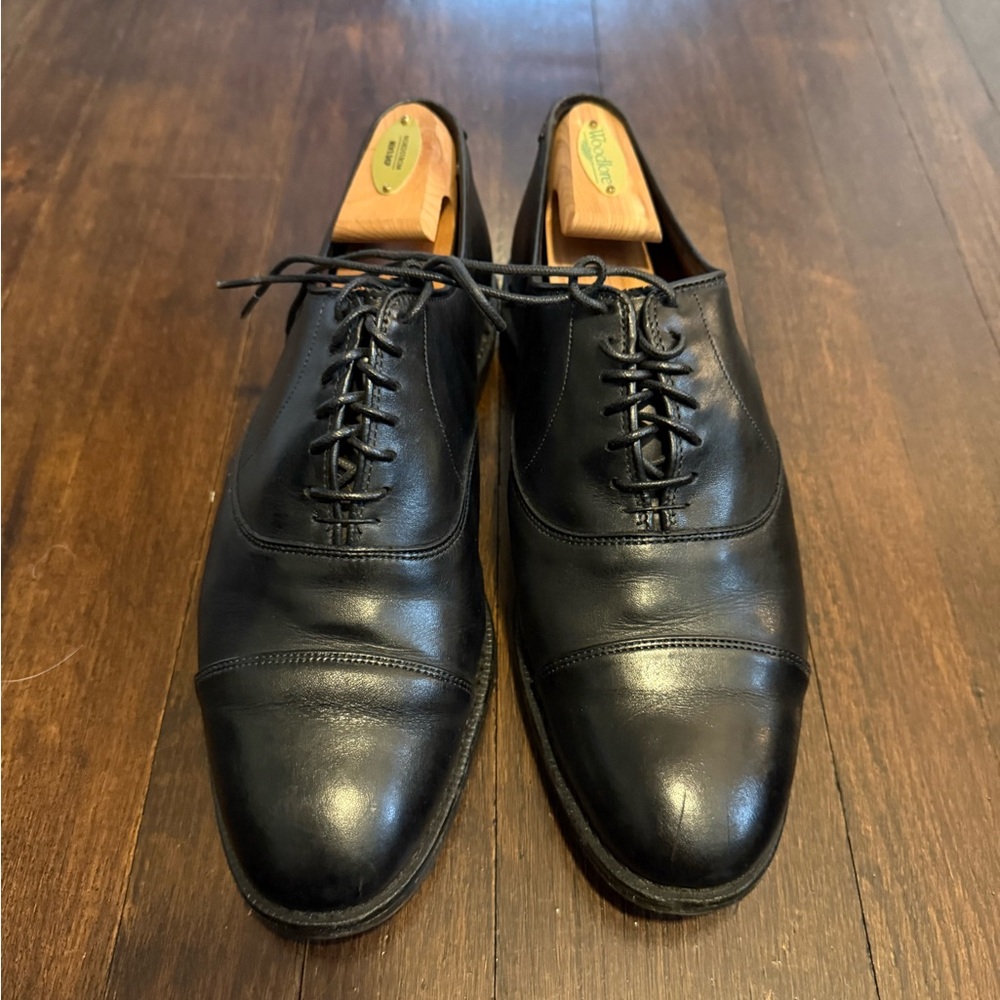 Allen Edmonds Park Avenue Black Leather Men's Dress Shoes